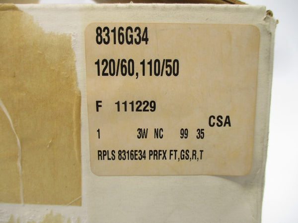 ASCO 8316G34 110/120V 10-150PSI 1" NSMP