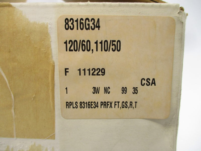 ASCO 8316G34 110/120V 10-150PSI 1" NSMP
