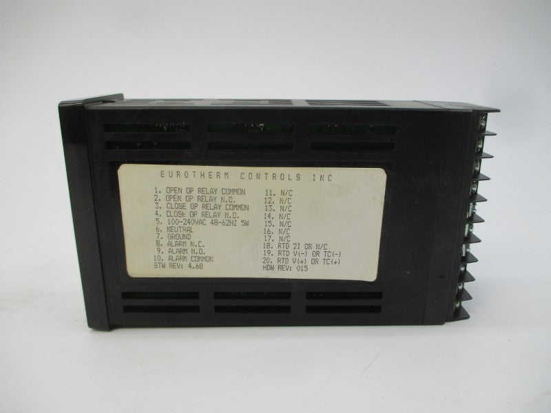 EUROTHERM 849/VPR/R1/0/0/0/(@AE165)/CE/@AF137/ 177414 240VAC 1-2A NSMP