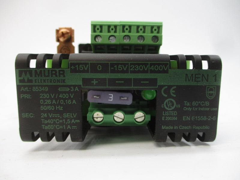 MURR ELEKTRONIK 8985349 230/400V 0.26/0.16A NSMP