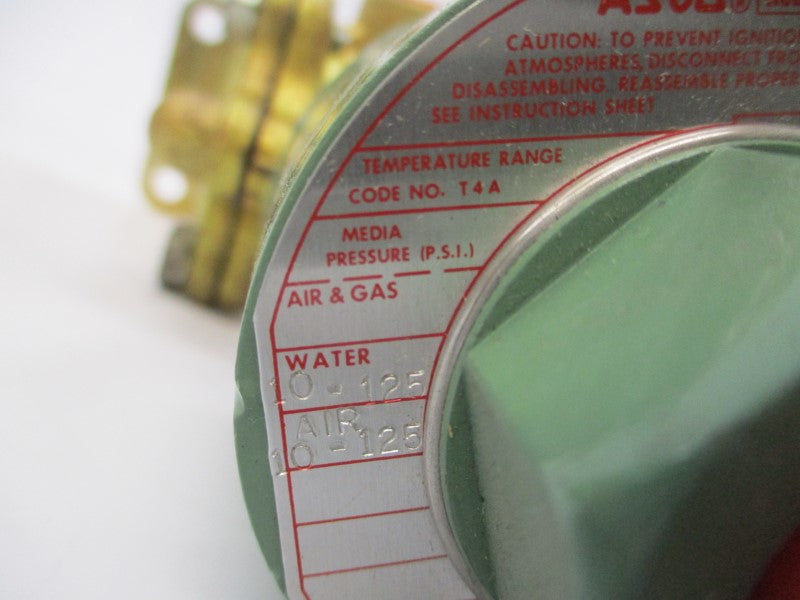 ASCO 831665MB 120V 10-125PSI 1/2" NSMP