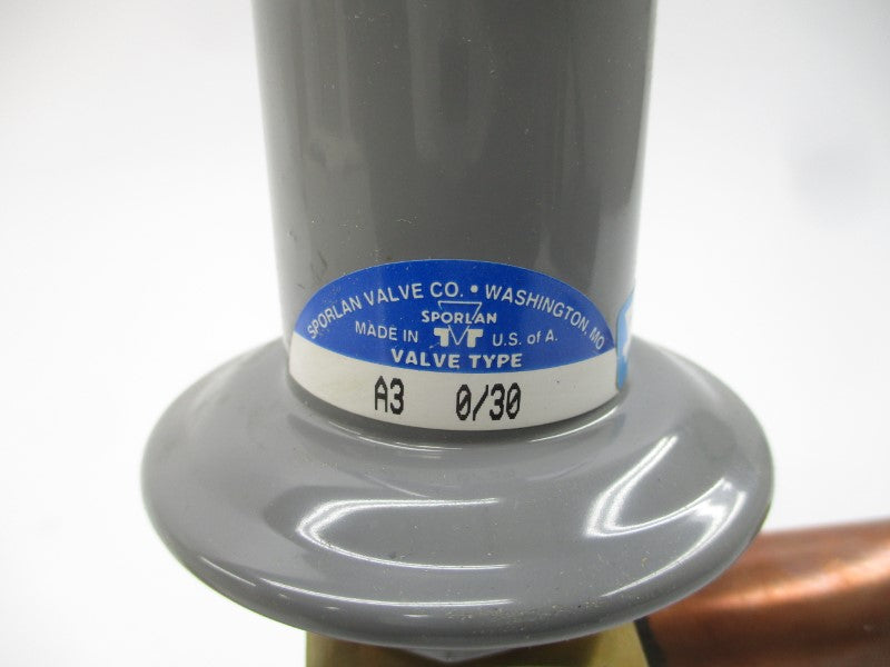 SPORLAN VALVE ADRHE-6-0/30 7/8"X7/8" NSMP