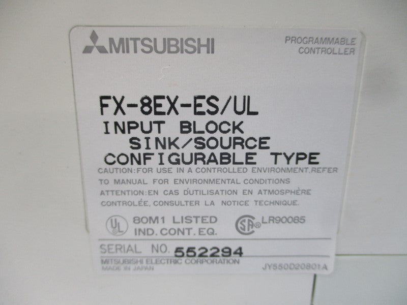 MITSUBISHI FX-8EX-ES/UL NSMP