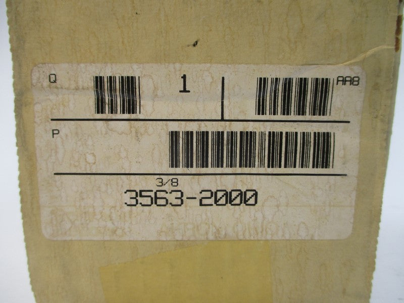 SCHRADER BELLOWS 3563-2000 5-125PSI 3/8" NSMP