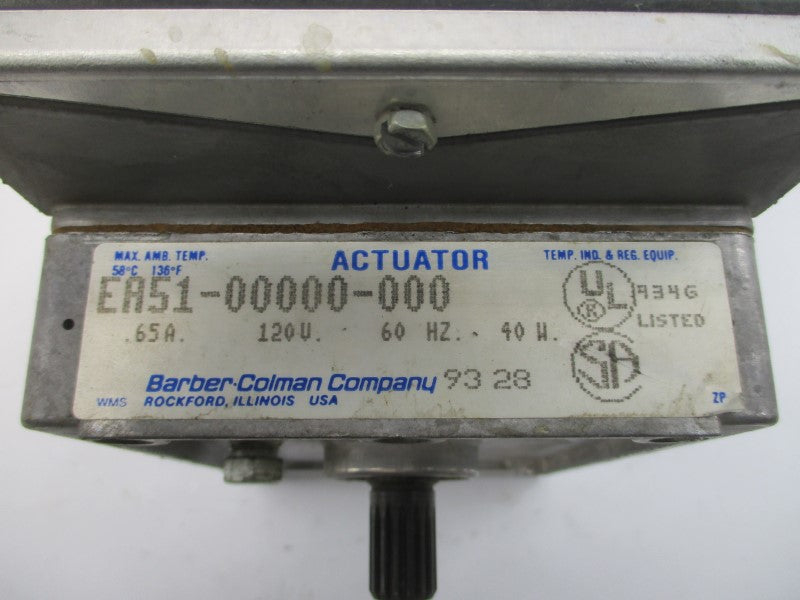 BARBER COLMAN EA51-00000-000 120V .65A NSNP