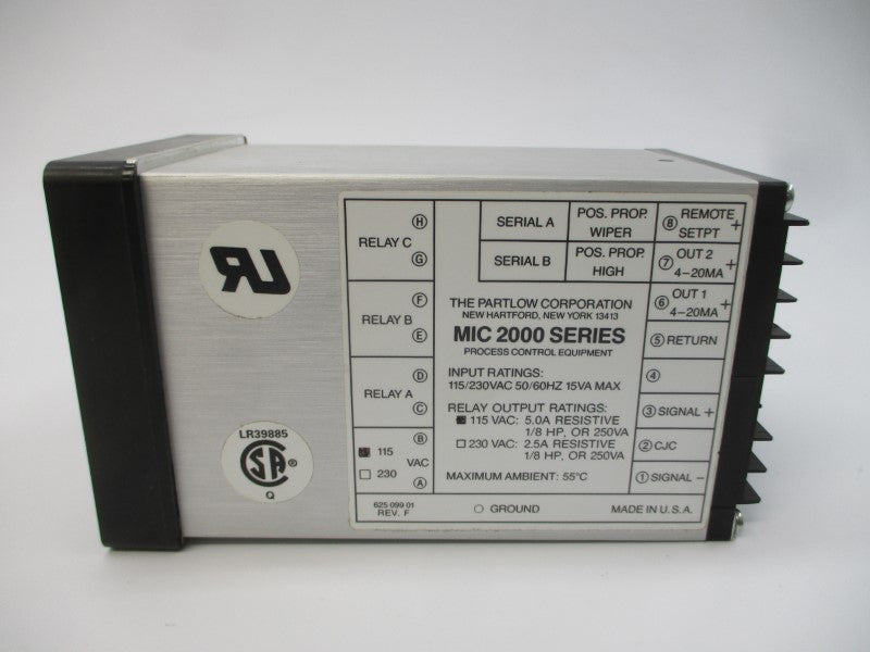 PARTLOW 2130001 115VAC 5.0A NSMP