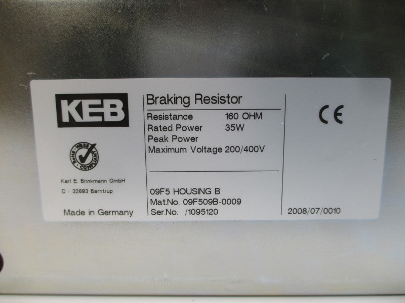 KEB 09F509B-0009 200/400V NSMP