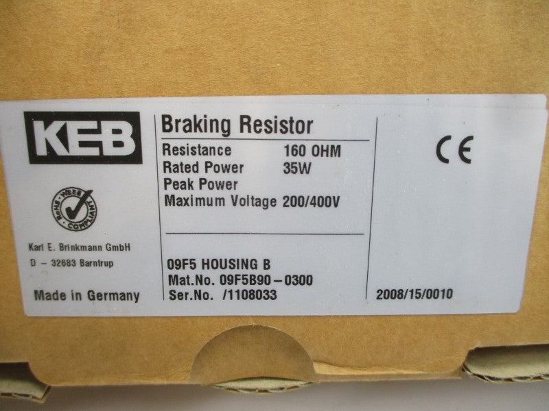 KEB 09F509B-0009 200/400V NSMP