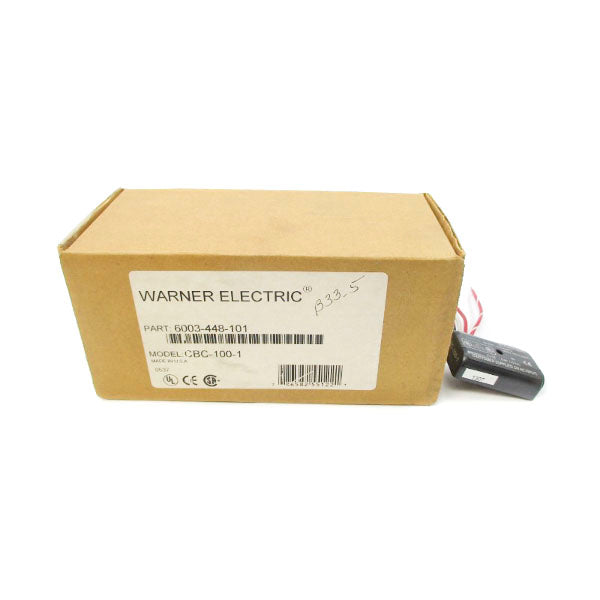 WARNER ELECTRIC 6003-448-101 CBC-100-1 120VAC 1A NSMP