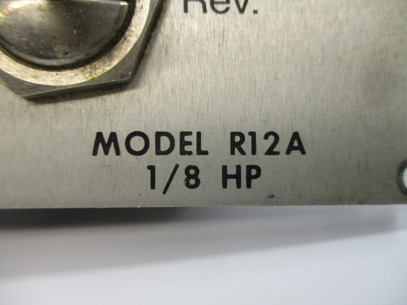 BOSTON GEAR R12A UNMP