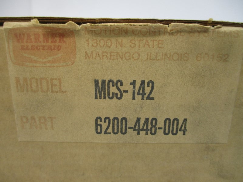 WARNER ELECTRIC 6200-448-004 MSC-142 NSMP
