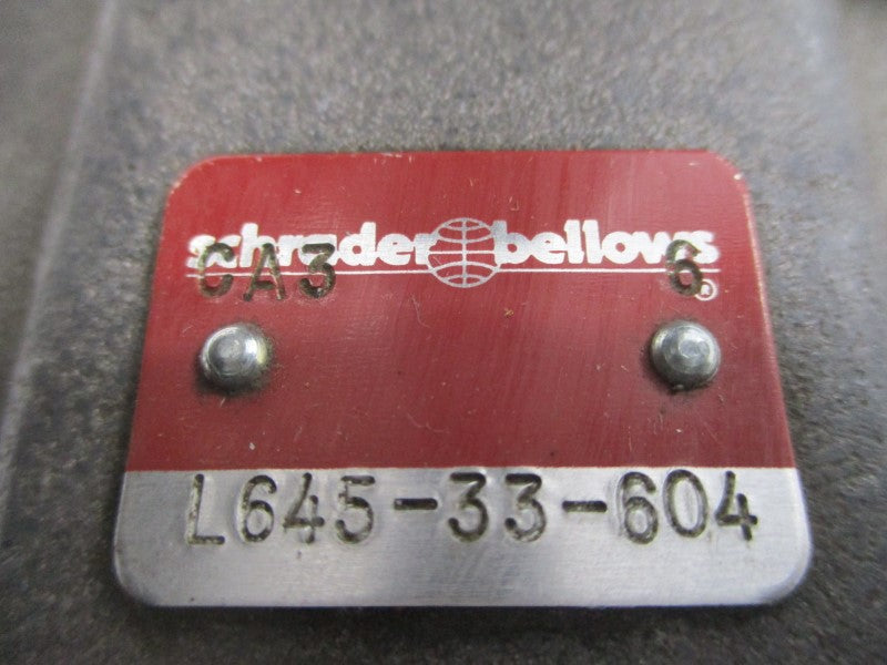 SCHRADER BELLOWS L645-33-604 K045302553 120V UNMP