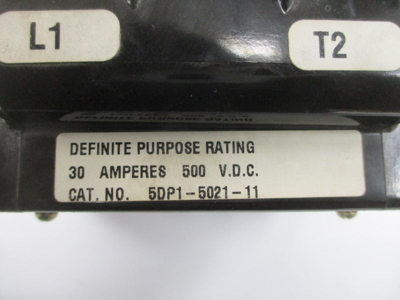 JOSLYN CLARK 5DP1-5021-11 120V 30A NSNP