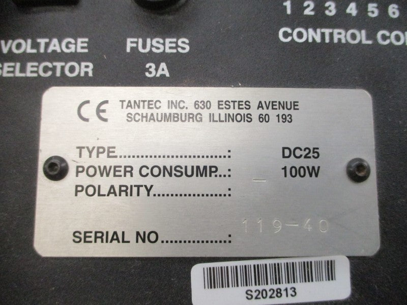 TANTEC DC25 3A UNMP