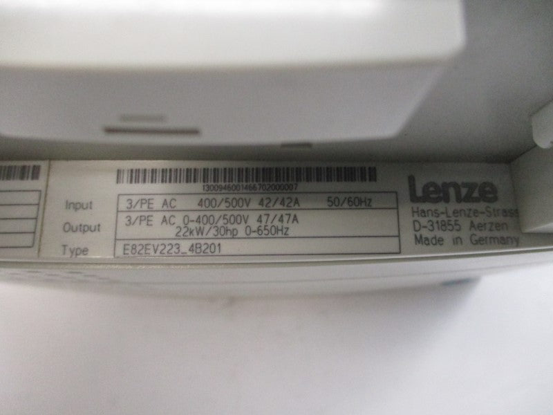 LENZE E82EV223_4B201 13009460 400/500VAC 42/42A NSNP