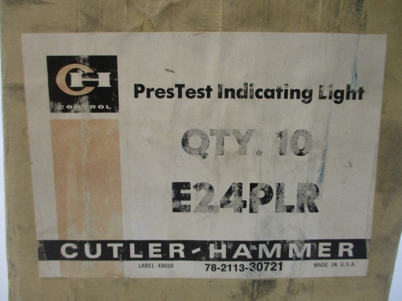 CUTLER HAMMER E24PLR (PKG OF 10) NSFS