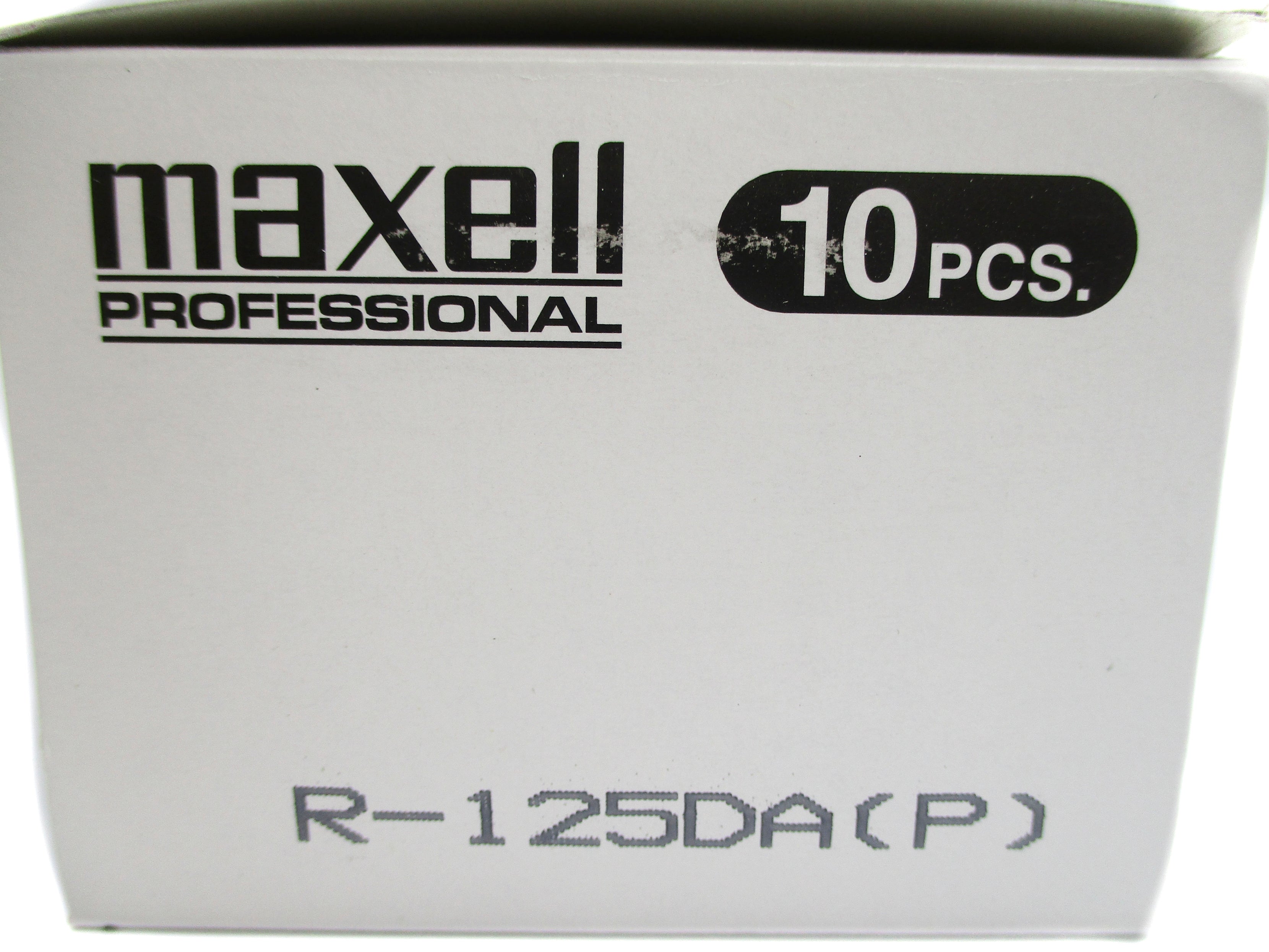 MAXELL R-125DA (PKG OF 10) NSMP