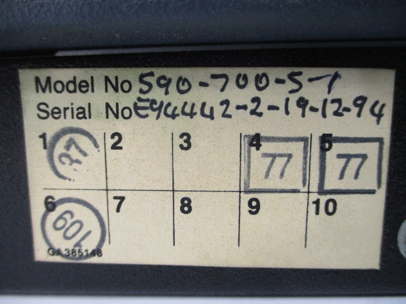 EUROTHERM DRIVES 590-700-5-1 590 SERIES 480VAC 70A (AS PICTURED) UNMP