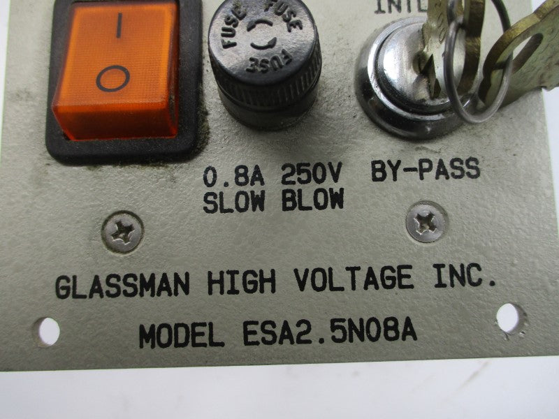 GLASSMAN ESA2.5N08A 250V 0.8A (AS PICTURED) UNMP