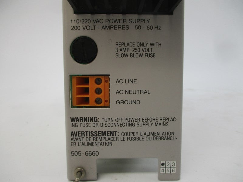 SIEMENS 505-6660 110/220VAC 3A UNMP