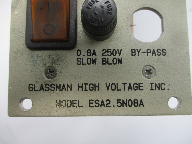 GLASSMAN ESA2.5N08A 250V 0.8A (AS PICTURED1) UNMP