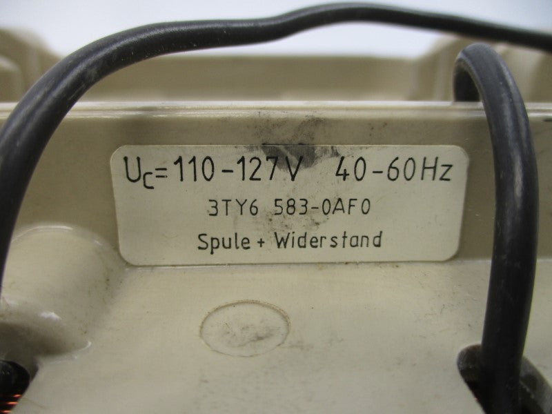 SIEMENS 3TY6583-0AF0 110/127V NSMP