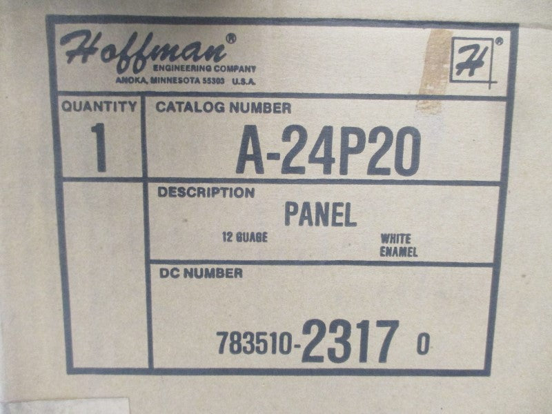 HOFFMAN A-24P20 NSFS