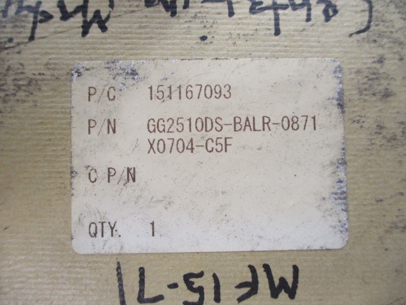 KURODA GG2510DS-BALR-0841X0704-C5F NSMP