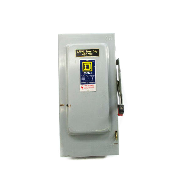SQUARE D HU-362 SER. E1 600VAC 60A UNMP