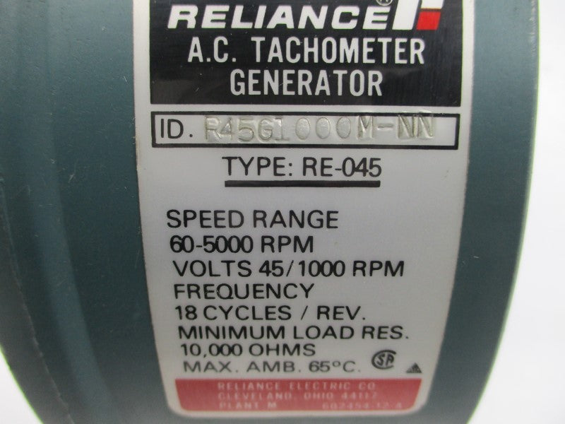 RELIANCE ELECTRIC R45G1000M-NN RE-045 NSNP