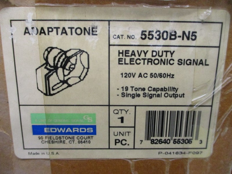 EDWARDS 5530B-N5 120VAC .262A NSMP