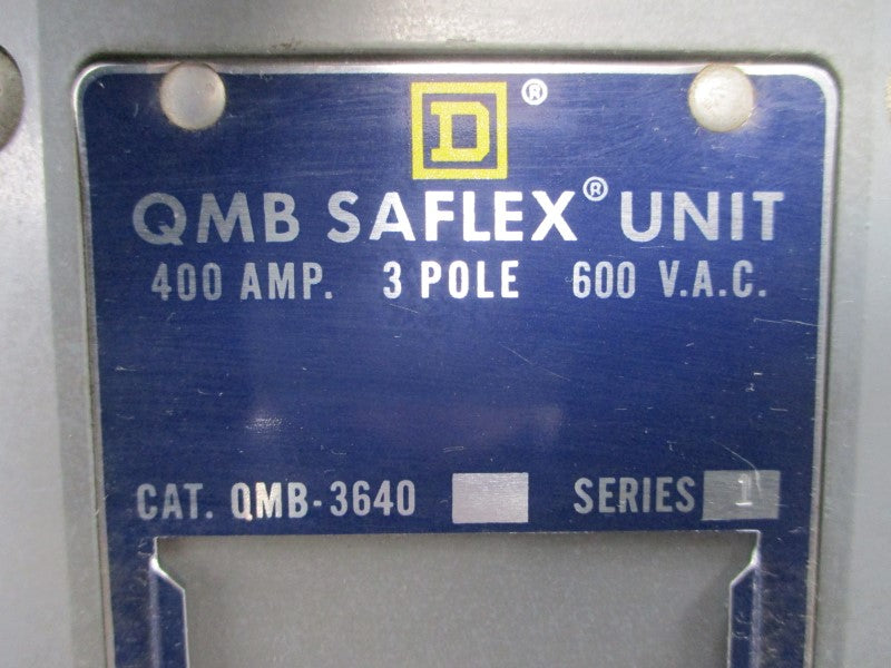 SQUARE D QMB-3640 SER. 1 600VAC 400A NSNP