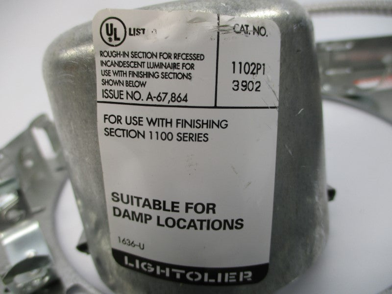 LIGHTOLIER 1102P1 NSNP