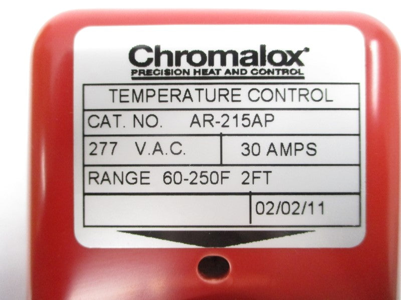 CHROMALOX AR-215AP 277VAC 30A 60-250'F NSMP