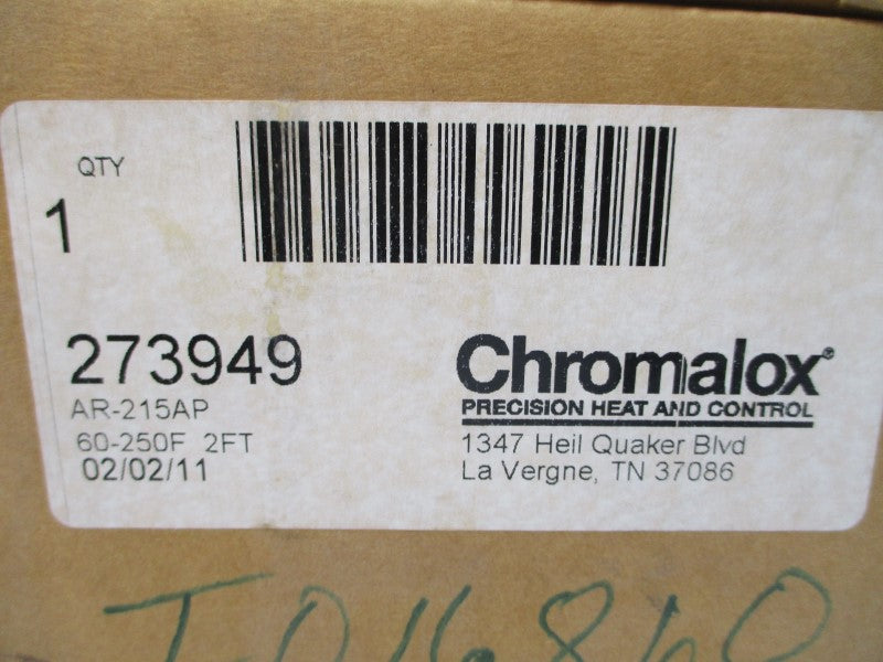 CHROMALOX AR-215AP 277VAC 30A 60-250'F NSMP
