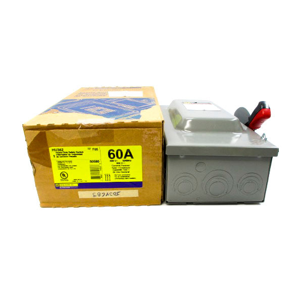 SQUARE D HU362 SER. F05 600VAC 60A NSMP