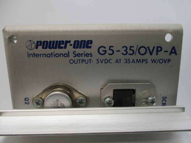 POWER-ONE G5-35/OVP-A 230/240VAC 4.0/2.0A NSMP