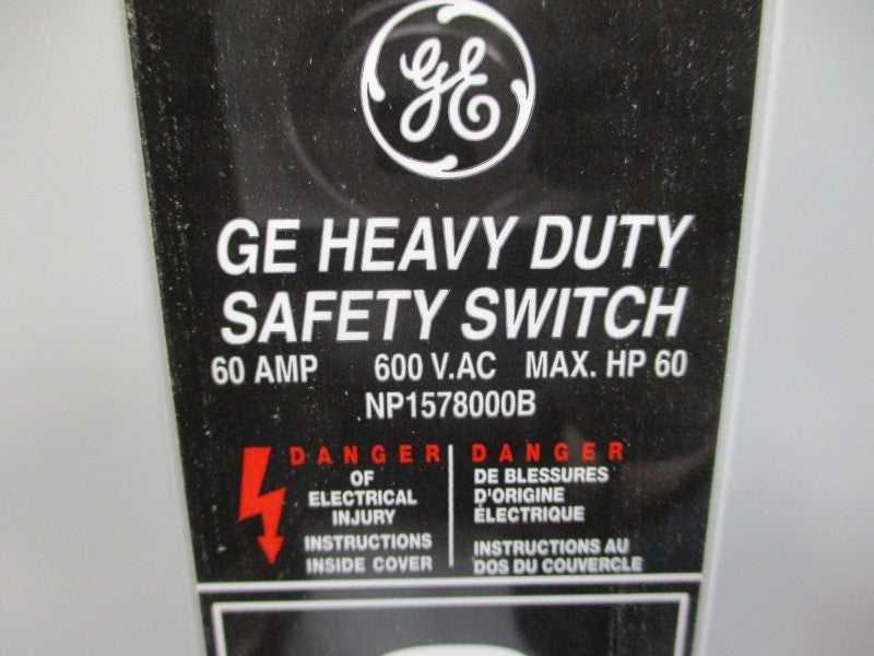GENERAL ELECTRIC THN3362 600VAC 60A NSMP