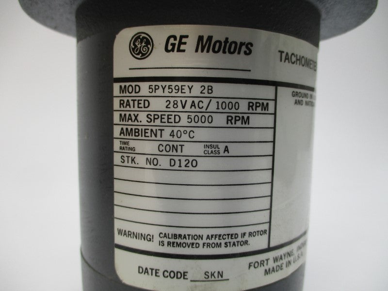 GENERAL ELECTRIC 5PY59EY2B D120 28VAC NSMP