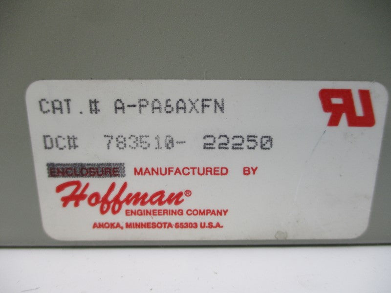 HOFFMAN A-PA6AXFN 115V NSMP