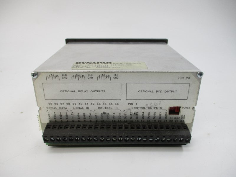 DYNAPAR MT100S00 MAX TACH 1 115/230VAC NSMP