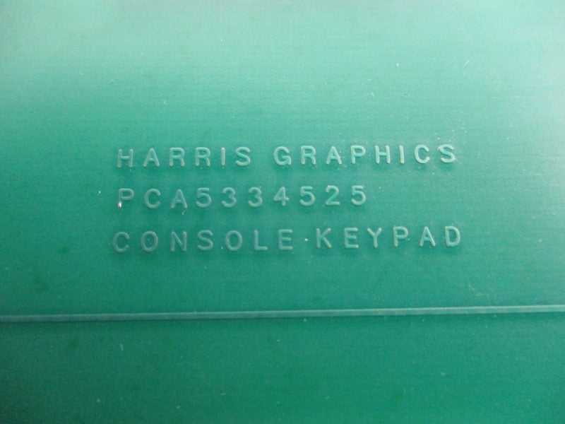 HARRIS GRAPHICS PCA5334525 UNMP
