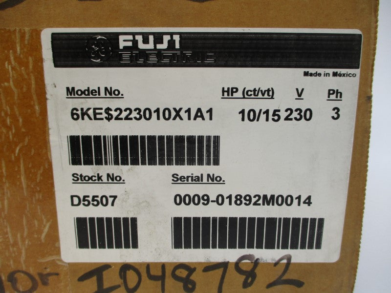 FUJI ELECTRIC 6KE$223010X1A1 200-230V 53.3A NSMP