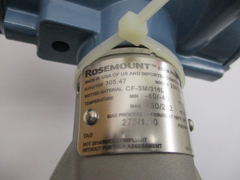 ROSEMOUNT 8800DR015SA1N1D1K5M5 10.8-42VDC 275PSI NSMP
