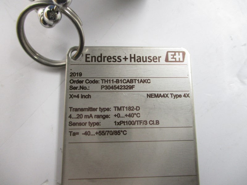 ENDRESS+HAUSER TH11-B1CABT1AKC (PKG OF 2) NSMP