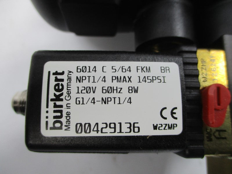 BURKERT 92712147 8803 120V 2000A 27-145PSI NSMP