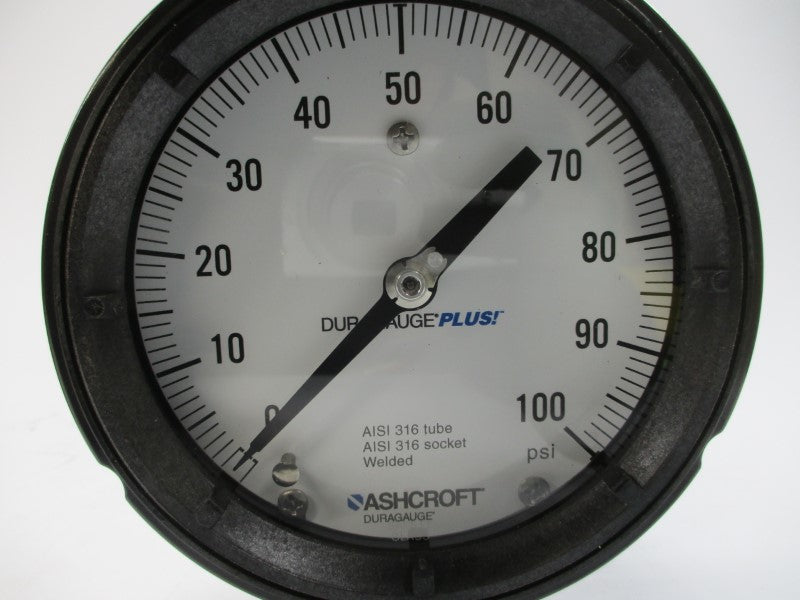 ASHCROFT 45-1279-SS-04L-100# 100PSI 4-1/2" NSMP