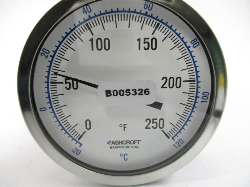 ASHCROFT 30EI60E060XCSC40 250'F 3" STEM6 NSMP