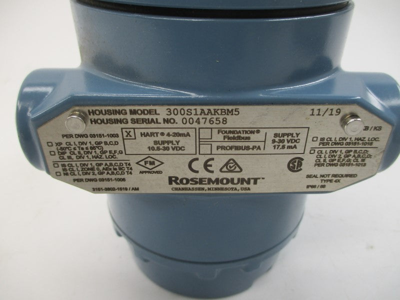 ROSEMOUNT 3051S1TA1A2E11A1AB4KBL1M5P2Q4 10.5-30VDC 0-30PSI NSNP