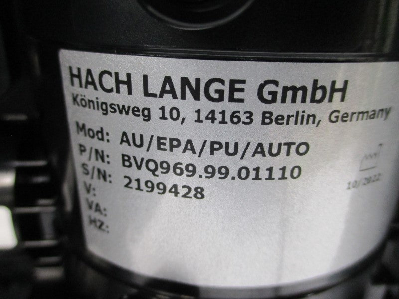 HACH LXG445.99.B3212 TU5400SC 12VDC NSNP